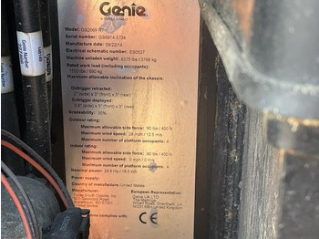 Plataforma de tijeras Genie GS2669RT: foto 5