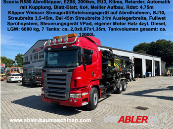 Camión multibasculante SCANIA R 580