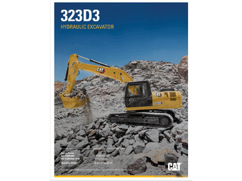 Excavadora de cadenas nuevo CATERPILLAR 323D3 Hydraulic Excavator: foto 2