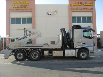 Leasing de MERCEDES-BENZ 2642 6×2 DOUBLE SKIP LOADER with HIAB Crane MERCEDES-BENZ 2642 6×2 DOUBLE SKIP LOADER with HIAB Crane: foto 5