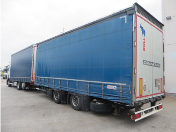 Camión lona Renault T480 SC 6x2 Tandem jumbo 116m3: foto 4