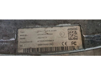 Silenciador/ Sistema de escape para Camión Moduł EMITEC Euro 6 Man TGX TGL TGM 811540361390AB regeneracja H 811540361390AB: foto 2