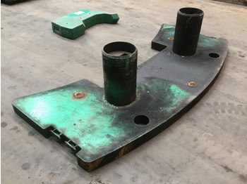 Contrapeso para Maquinaria de construcción Faun ATF 60-3 counterweight base plate 1,6 ton: foto 3