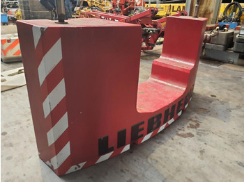 Contrapeso para Autogrúa Liebherr MK 88 counterweight 8,5 ton: foto 3