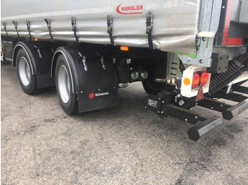 Semirremolque lona Hangler 12,5 mtr 2 akslet city lift - 30 pallers: foto 2