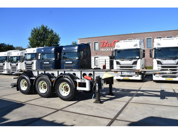 Semirremolque portacontenedore/ Intercambiable Van Hool 20 FT. - FULL ADR - 3.040 KG EMPTY WEIGHT - GALVANIZED - BPW AXLES - DISC BRAKES - ALCOA'S -: foto 1