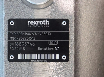 Motor hidráulico para Maquinaria de construcción nuevo REXROTH A2FM160/61W-VAB010: foto 3