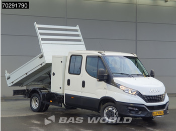Furgoneta caja abierta Iveco Daily 35C14 Open Laadbak met Kist Dubbel Cabine Dubbellucht 3,5t Trekhaak Airco Cruise Euro6 Pritsche Pickup Open Box 2m3 Airco Trekha: foto 3