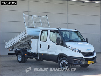 Furgoneta caja abierta Iveco Daily 35C16 3.0L Kipper met Kist Dubbel Cabine Dubbellucht 3,5t Trekhaak Airco Cruise Euro6 Kieper Tipper Benne Airco Dubbel cabine Tr: foto 3