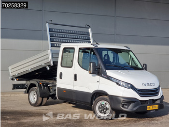 Furgoneta basculante nuevo Iveco Daily 35C21 3-Zijdige Kipper Dubbel Cabine 210PK 3.0L Dubbellucht 3,5t Trekhaak ACC Airco LED Camera CarPlay Euro6 Tipper Benne Kieper: foto 2