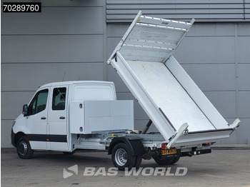 Furgoneta caja abierta Mercedes-Benz Sprinter 514 CDI Open Laadbak met Kist Dubbel Cabine Dubbellucht 3,5t Trekhaak Airco Cruise MBUX CarPlay Euro6 Pritsche Pickup Open Box 2: foto 5