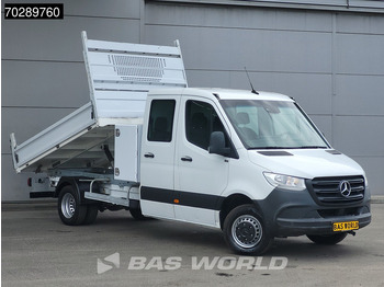 Furgoneta caja abierta Mercedes-Benz Sprinter 514 CDI Open Laadbak met Kist Dubbel Cabine Dubbellucht 3,5t Trekhaak Airco Cruise MBUX CarPlay Euro6 Pritsche Pickup Open Box 2: foto 3
