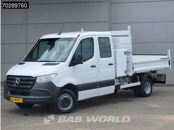 Furgoneta caja abierta Mercedes-Benz Sprinter 514 CDI Open Laadbak met Kist Dubbel Cabine Dubbellucht 3,5t Trekhaak Airco Cruise MBUX CarPlay Euro6 Pritsche Pickup Open Box 2: foto 2