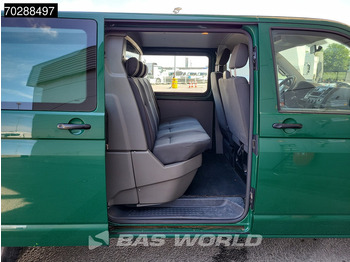 Furgoneta pequeña Volkswagen Transporter 140PK 4x4 4Motion Dubbel Cabine Trekhaak Airco Cruise Euro5 4WD Allrad DC Doka Mixto 5m3 Airco Trekhaak Cruise control: foto 3