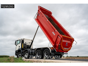 Camión volquete MAN TGS 35.440 TGS 8X4 18M3 Steel Tipper Hardox Steel Suspension Euro 6: foto 2