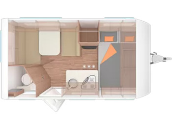 Caravana nuevo Wohnwagen Weinsberg CaraOne 390 QD: foto 1