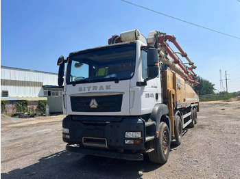 Bomba de hormigón XCMG Official Concrete Machinery Second Hand HB62V 62m Used Mobile Concrete Pump for Sale: foto 3