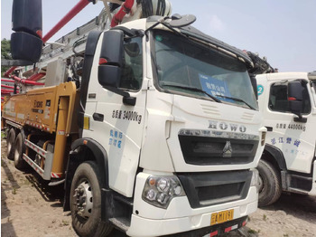 Bomba de hormigón XCMG Official Used HB52V Schwing 52m Concrete Pump Truck Mounted Boom Concrete Pump Price: foto 3