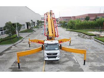 Bomba de hormigón XCMG Official Used HB52V Schwing 52m Concrete Pump Truck Mounted Boom Concrete Pump Price: foto 2
