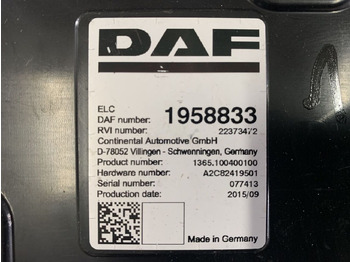 Unidad de control para Camión DAF XF 106 ELC   DAF XF 106 truck: foto 5