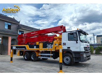 Bomba de hormigón PUTZMEISTER Mercedes-Benz M36-4 2018 ACTROS 3341【ACHIEVE】TOP CONDITION!!!: foto 2