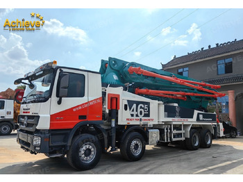 Bomba de hormigón Putzmeister Compact Truck-Mounted Concrete Pump M46-5 【ACHIEVE】TOP CONDITION!!!: foto 3