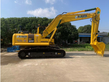 Excavadora de cadenas KOMATSU PC200
