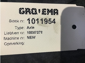 Eje y piezas nuevo Liebherr Axle: foto 5 Eje y piezas nuevo Liebherr Axle: foto 5