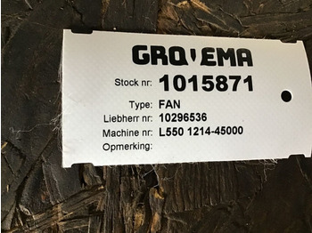Ventilador LIEBHERR