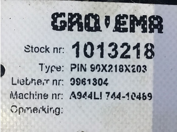 Motor y piezas Liebherr Pin 90x218x203: foto 3