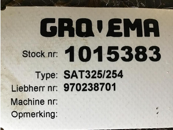 Piezas de recambio LIEBHERR