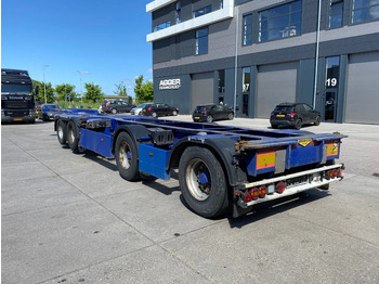 Semirremolque portacontenedore/ Intercambiable Broshuis 2Connect 2AKCC / 4 Axles / 3x Steering Axle / 2x Lift Axle: foto 3