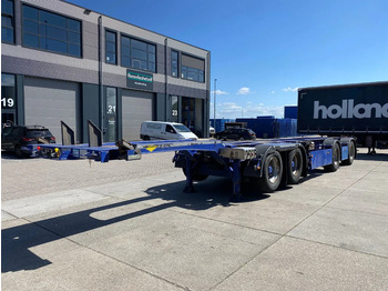 Semirremolque portacontenedore/ Intercambiable Broshuis 2Connect 2AKCC / 4 Axles / 3x Steering Axle / 2x Lift Axle: foto 4