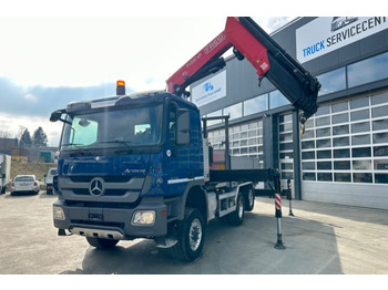Camión grúa, Camión caja abierta Mercedes-Benz Actros 2648 6x4/4 Fassi455 SZM/Pritsche: foto 2