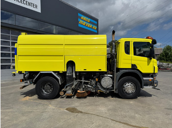 Barredora vial SCANIA P320 4x2 Val-Air Kehrmaschine: foto 4