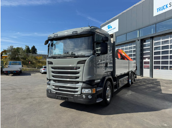 Camión grúa SCANIA R 490
