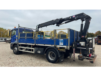 Camión caja abierta, Camión grúa Man TGM 18.250: foto 3