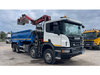 Camión volquete SCANIA P 410