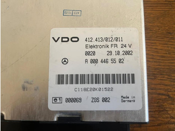 Unidad de control para Camión Mercedes Atego VDO Elektronik FR Steuergerät A0004465502: foto 3