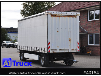 Remolque con toldo KRONE