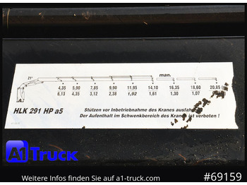 Camión grúa MERCEDES-BENZ Actros 1844 MP3, Kran MKG 291 HP 5+3 Funk, TÜV 06/2026: foto 2