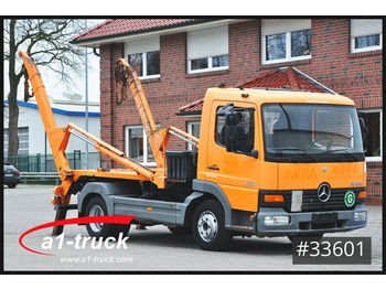 Camión portacontenedor de cadenas Mercedes-Benz 818  Atego Absetzkipper Meiller  TÜV 11/2021: foto 1