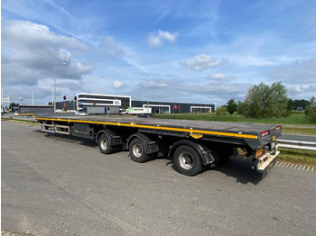 Semirremolque plataforma/ Caja abierta Broshuis trailer 3 -time extendable Windmill transporter: foto 3