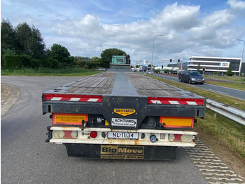 Semirremolque plataforma/ Caja abierta Broshuis trailer 3 -time extendable Windmill transporter: foto 4