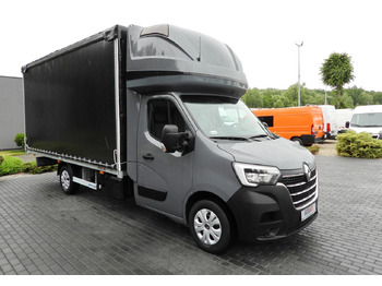 Furgoneta con lona RENAULT MASTER  TARPAULIN 10 PALLETS WEBASTO CRUISE CONTROL LED LIGHTS PNEUMATICS AIR CONDITIONING  165HP: foto 4