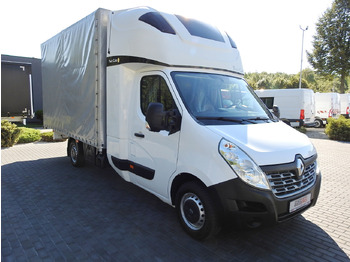 Furgoneta con lona RENAULT MASTER TARPAULIN 8 PALLETS WEBASTO CRUISE CONTROL AIR CONDITIONING PNEUMATICS  170HP: foto 4