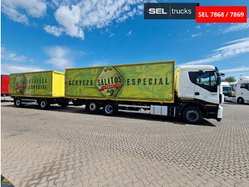Camión transporte de bebidas Iveco Stralis 420 / Ldbw / Lenkachse (KOMPLETT): foto 4