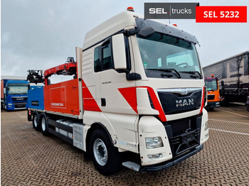 Camión grúa MAN TGX 26.440 / Intarder / Fassi / Lenkachse: foto 3