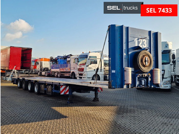 Semirremolque plataforma/ Caja abierta Meusburger MPS-4 / Lenkachse / Liftachse: foto 3