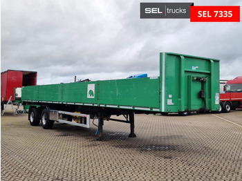 Semirremolque plataforma/ Caja abierta Schmidt Hagen SP/29/E/12,8 / Teleskop / Lenk-Lifttachse: foto 3